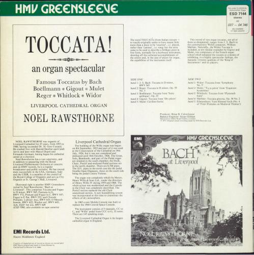 Various-Classical & Orchestral Toccata! vinyl LP album (LP record) UK VAFLPTO806293