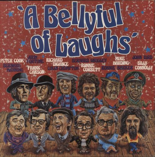 Various-Comedy A Bellyful Of Laughs vinyl LP album (LP record) UK V/CLPAB877084