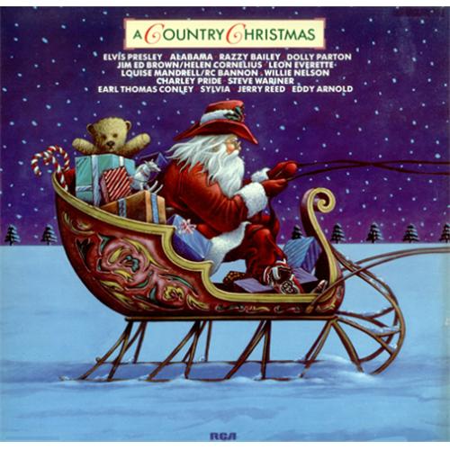 Various-Country A Country Christmas vinyl LP album (LP record) German CVALPAC425366