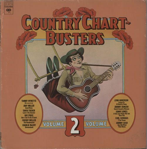 Various-Country Country Chart-Busters Volume 2 - Sealed vinyl LP album (LP record) US CVALPCO642276