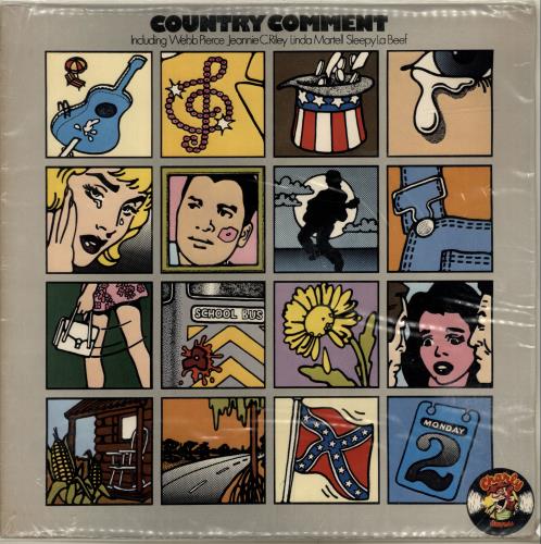 Various-Country Country Comment vinyl LP album (LP record) UK CVALPCO699558