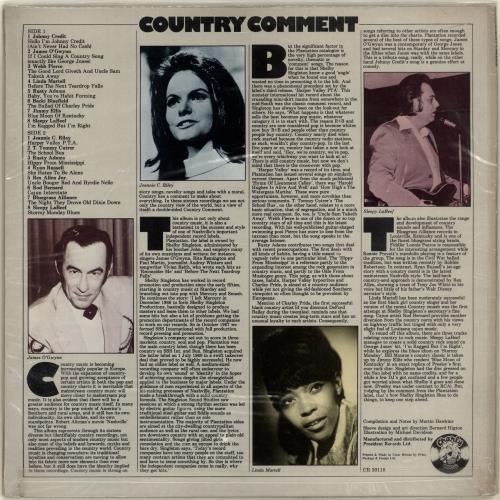 Various-Country Country Comment vinyl LP album (LP record) UK CVALPCO699558