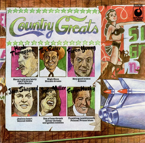 Various-Country Country Greats vinyl LP album (LP record) UK CVALPCO478348