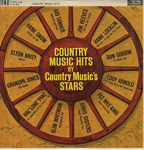Various-Country Country Music Hits vinyl LP album (LP record) UK CVALPCO329847