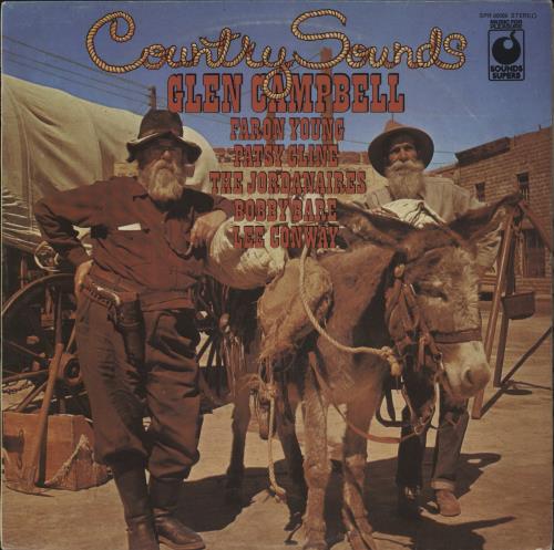 Various-Country Country Sounds vinyl LP album (LP record) UK CVALPCO869650