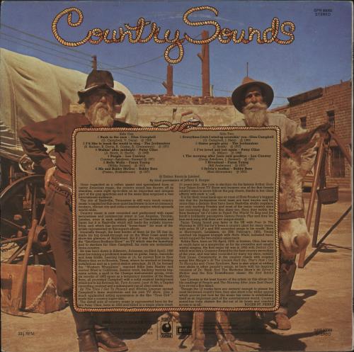 Various-Country Country Sounds vinyl LP album (LP record) UK CVALPCO869650