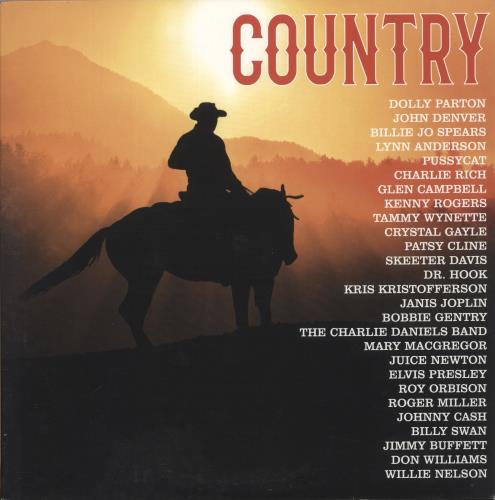 Various-Country Country 2-LP vinyl record set (Double LP Album) UK CVA2LCO879378