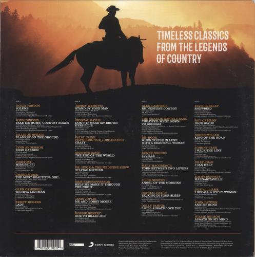 Various-Country Country 2-LP vinyl record set (Double LP Album) UK CVA2LCO879378