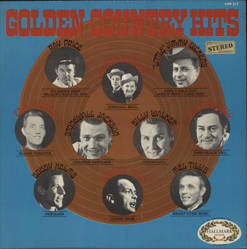 Various-Country Golden Country Hits vinyl LP album (LP record) UK CVALPGO877165