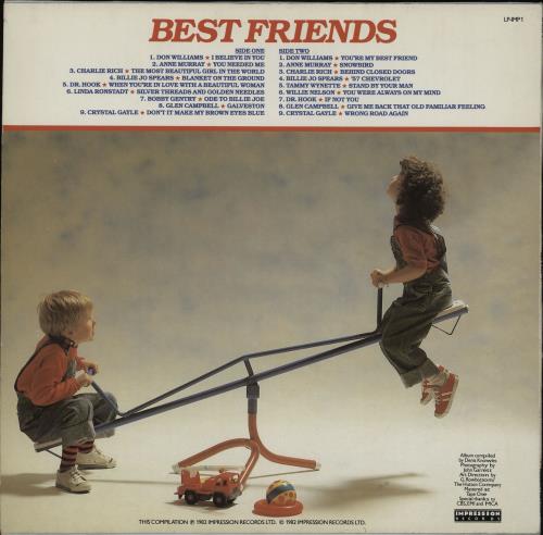 Various-Country Good Friends vinyl LP album (LP record) UK CVALPGO759527