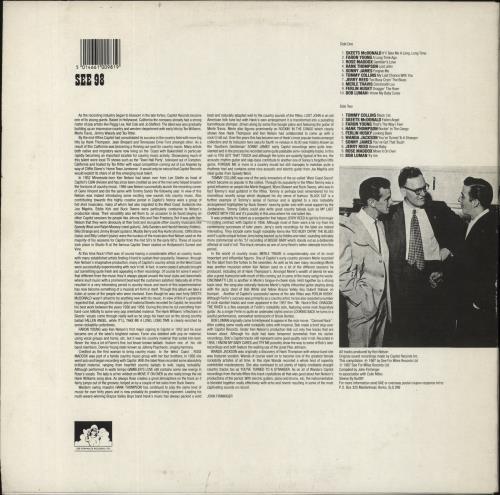 Various-Country Hollywood Hillbillies vinyl LP album (LP record) UK CVALPHO855328