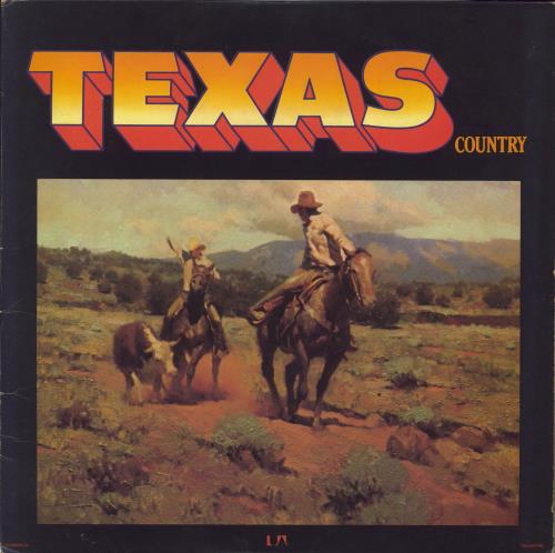 Various-Country Texas Country 2-LP vinyl record set (Double LP Album) US CVA2LTE798368