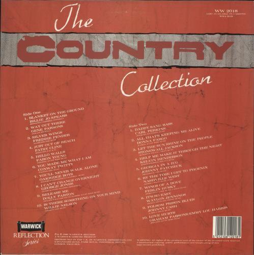 Various-Country The Country Collection vinyl LP album (LP record) UK CVALPTH719200