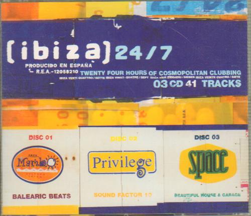 Various-Dance [Ibiza] 24/7 3-CD album set (Triple CD) UK D.V3CIB658098