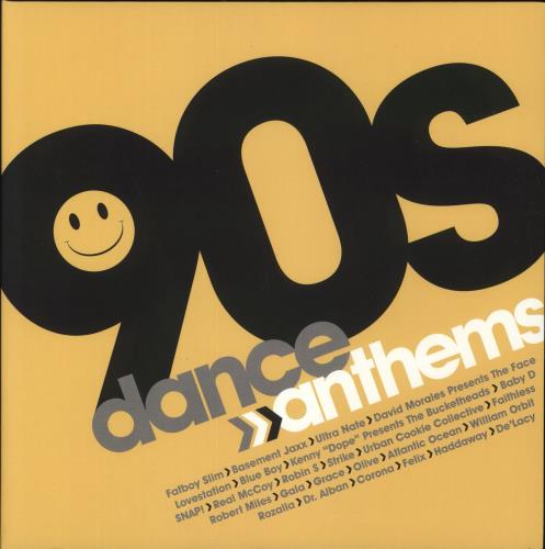 Various-Dance 90s Dance Anthems 2-LP vinyl record set (Double LP Album) UK D.V2LSD869955
