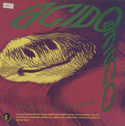 Various-Dance Acido Amigo 2-LP vinyl record set (Double LP Album) UK D.V2LAC759171