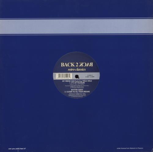 Various-Dance Back 2 Back Retro Classics 12" vinyl single (12 inch record / Maxi-single) UK D.V12BA776071