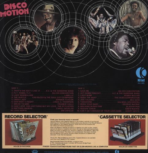 Various-Dance Disco Motion vinyl LP album (LP record) Australian D.VLPDI725660
