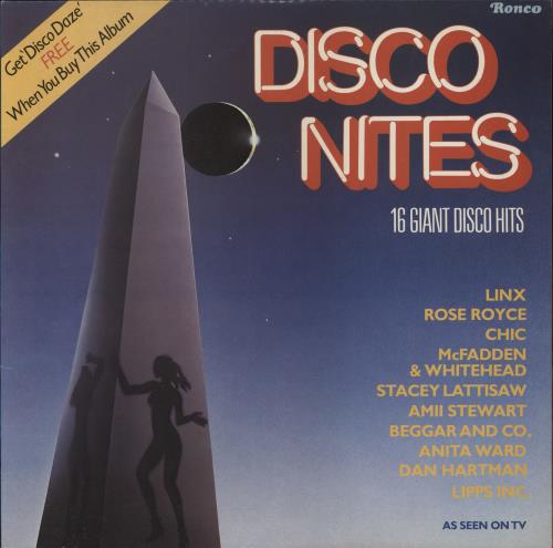 Various-Dance Disco Nites + Disco Daze 2-LP vinyl record set (Double LP Album) UK D.V2LDI809352