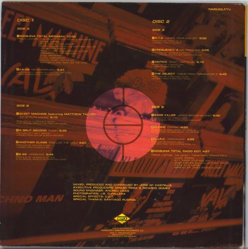 Various-Dance Maquina Total 3 2-LP vinyl record set (Double LP Album) Spanish D.V2LMA774378