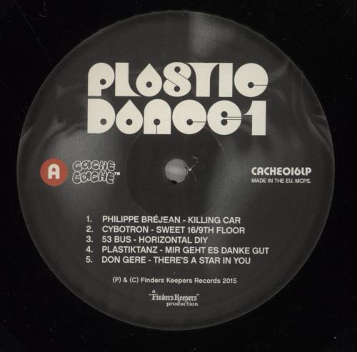 Various-Dance Plastic Dance 1 vinyl LP album (LP record) UK D.VLPPL887416