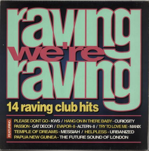 Various-Dance Raving We're Raving vinyl LP album (LP record) UK D.VLPRA710082