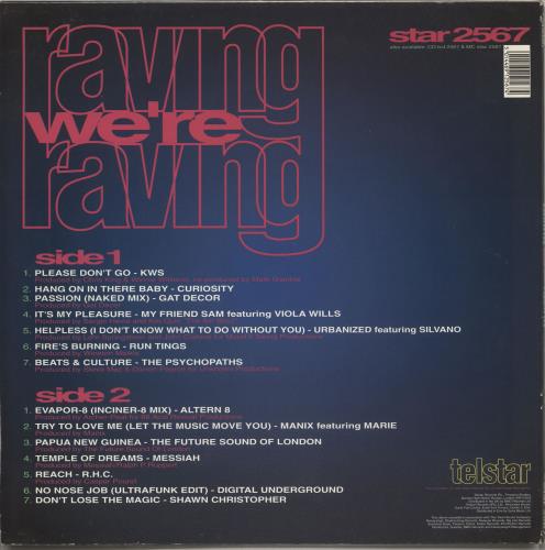 Various-Dance Raving We're Raving vinyl LP album (LP record) UK D.VLPRA710082
