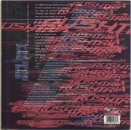 Various-Dance Rushtria 2-LP vinyl record set (Double LP Album) UK D.V2LRU696400