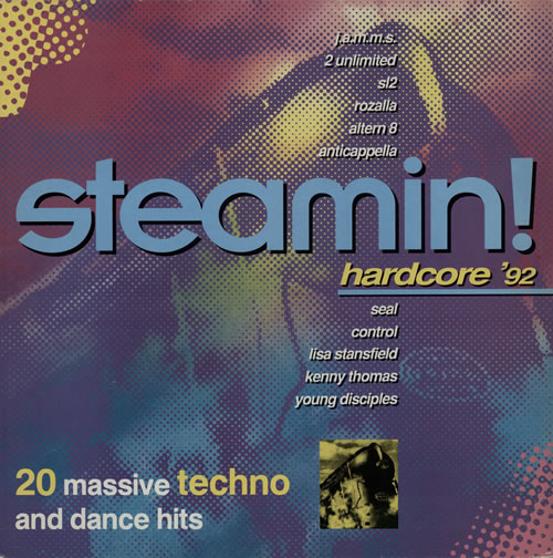 Various-Dance Steamin! Hardcore '92 vinyl LP album (LP record) UK D.VLPST576333