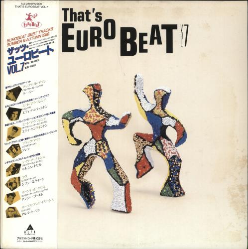 Various-Dance That's Eurobeat Vol. 7 + Obi vinyl LP album (LP record) Japanese D.VLPTH719933
