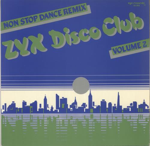 Various-Dance ZYX Disco Club - Volume 2 vinyl LP album (LP record) German D.VLPZY726689