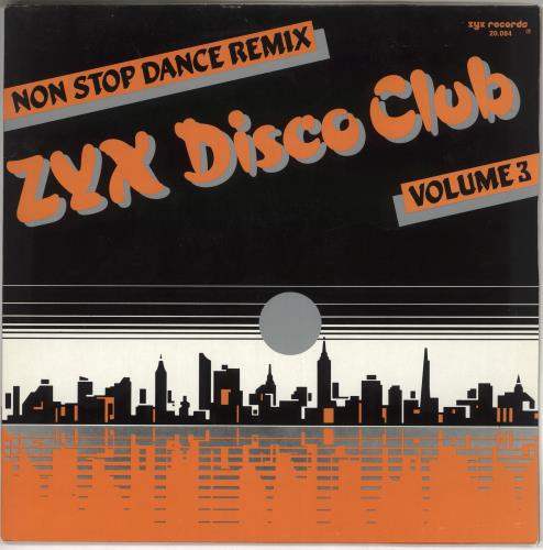 Various-Dance ZYX Disco Club - Volume 3 vinyl LP album (LP record) German D.VLPZY726690