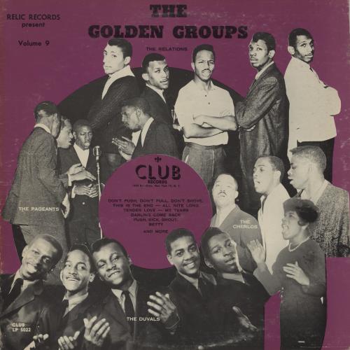 Various-Doo-Wop & Vocal The Best Of Club Records vinyl LP album (LP record) US VGTLPTH756327