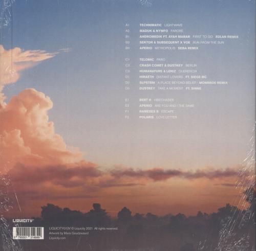 Various-Drum & Bass Jungle Liquicity Escapism 5 + Opened Shrink 3-LP vinyl record set (Triple LP Album) Dutch V-C3LLI851264