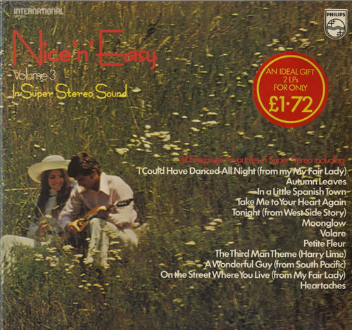 Various-Easy Listening Nice 'n' Easy - Volume 3 2-LP vinyl record set (Double LP Album) UK VLE2LNI557802