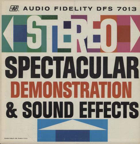 Various-Educational, Informational & Historical Stereo Spectacular: Demonstration & Sound Effects vinyl LP album (LP record) US VBZLPST757740