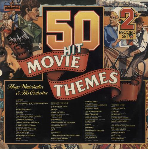 Various-Film, Radio, Theatre & TV 50 Hit Movie Themes vinyl LP album (LP record) UK FVALPHI864383