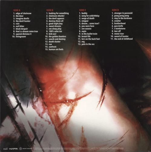 Various-Film, Radio, Theatre & TV Chainsaw Man - Original Series Soundtrack - Red Blood with Black Smoke Vinyl 2-LP vinyl record set (Double LP Album) US FVA2LCH875188