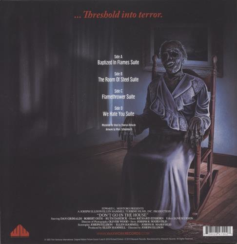 Various-Film, Radio, Theatre & TV Don't Go In The Housed - Steel and Smoke Vinyl 2-LP vinyl record set (Double LP Album) US FVA2LDO866954