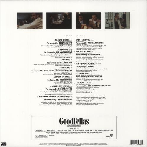 Various-Film, Radio, Theatre & TV Goodfellas - Blue Vinyl vinyl LP album (LP record) US FVALPGO881170