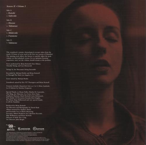 Various-Film, Radio, Theatre & TV Hannibal: Season 2 - Volume 1 - Travertine Grey Vinyl vinyl LP album (LP record) UK FVALPHA857938