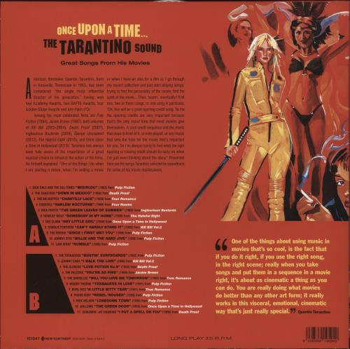Various-Film, Radio, Theatre & TV Once Upon A Time... The Tarantino Sound [Great Songs From His Movies] vinyl LP album (LP record) UK FVALPON877728