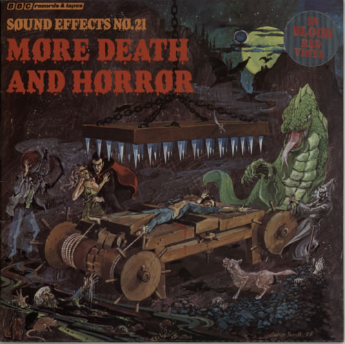 Various-Film, Radio, Theatre & TV Sound Effects Vol.21 - More Death & Horror - Red Vinyl vinyl LP album (LP record) UK FVALPSO622776