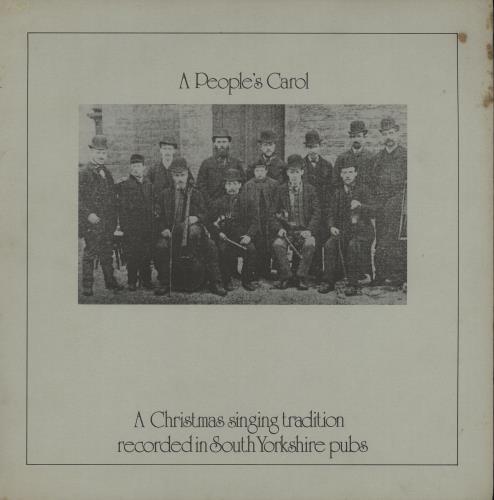 Various-Folk A People's Carol vinyl LP album (LP record) UK V-FLPAP543042