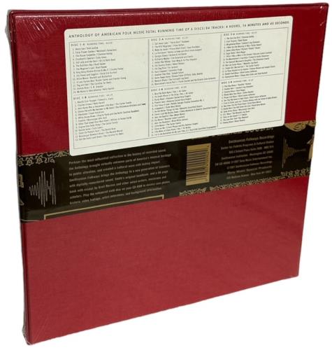 Various-Folk Anthology Of American Folk Music - Sealed CD Album Box Set US V-FDXAN818498