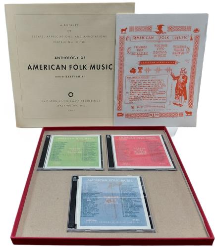 Various-Folk Anthology Of American Folk Music CD Album Box Set US V-FDXAN720776