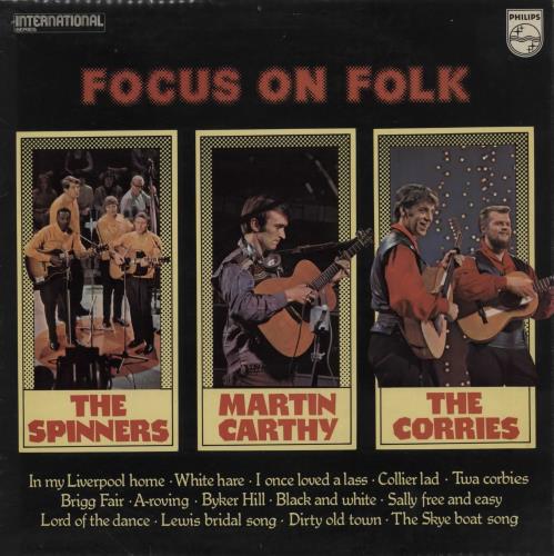Various-Folk Focus On Folk vinyl LP album (LP record) UK V-FLPFO759113