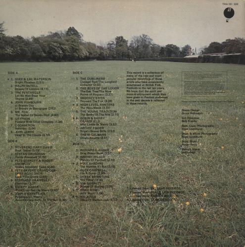 Various-Folk Folk Festival 2-LP vinyl record set (Double LP Album) UK V-F2LFO717928