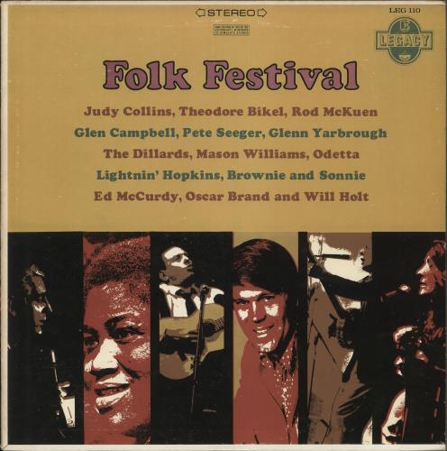 Various-Folk Folk Festival vinyl LP album (LP record) US V-FLPFO719392