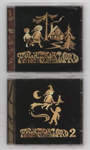 Various-Folk Folk Is Not A Four Letter Word 1 & 2 2 CD album set (Double CD) UK V-F2CFO724621